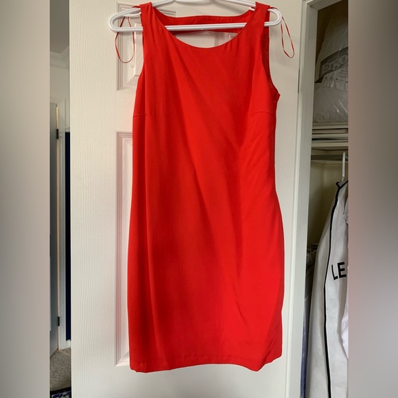Size S Zara bright red mini with open back - Picture 1 of 3